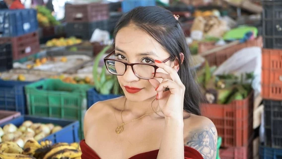 Nerdy Latina Nymphomania